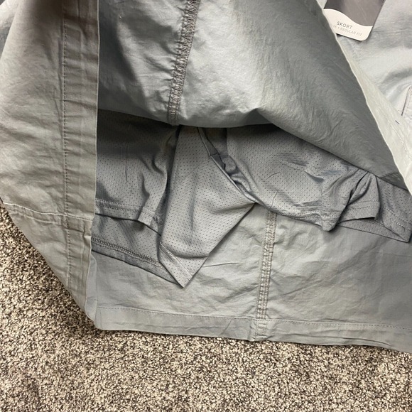 Lee Womens Mid Rise Skort 22 M gray  Comfort‎ Waist Timeless - Picture 5 of 10